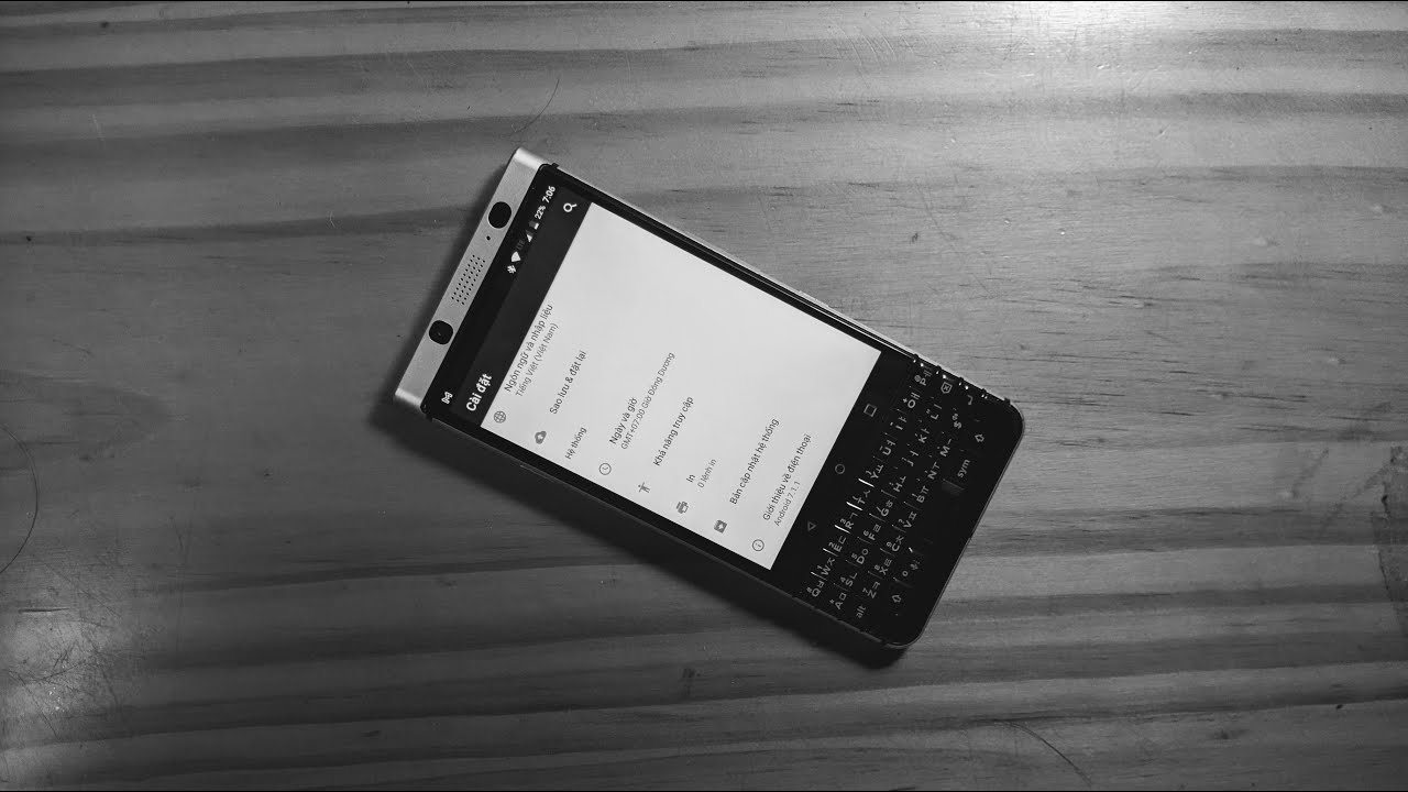 Đánh giá BlackBerry Keyone Sprint - Tối ưu cho ai thích trải nghiệm BB Android bàn phím vật lý