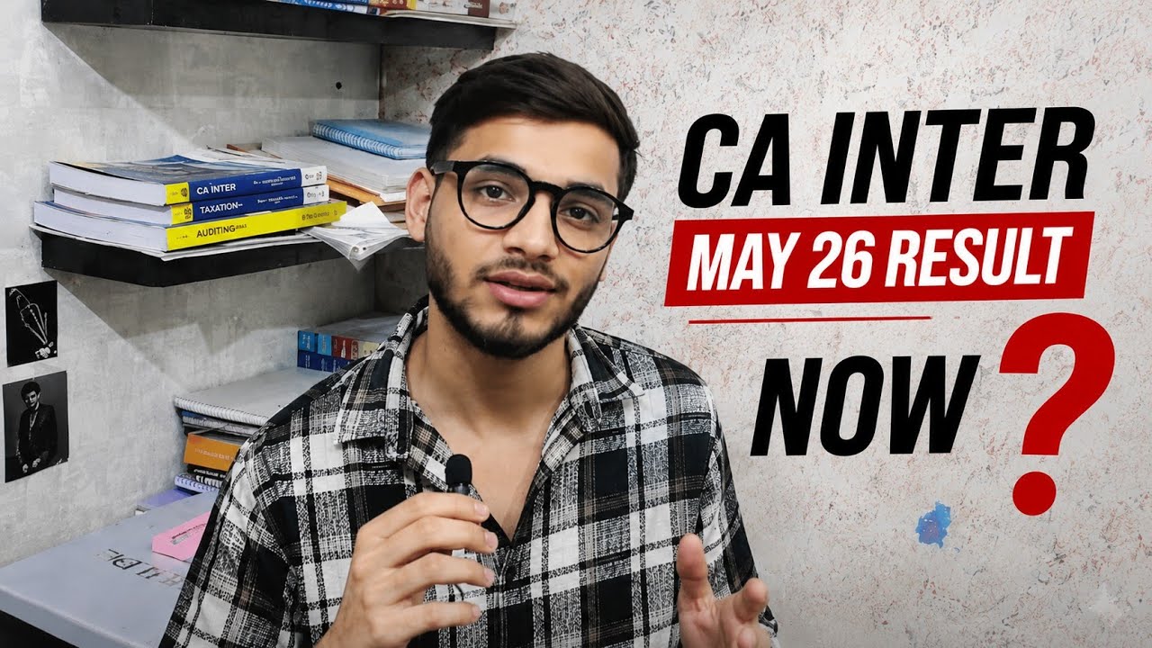CA Inter Result MAY 2026: This Might Be My Last Video 😔
