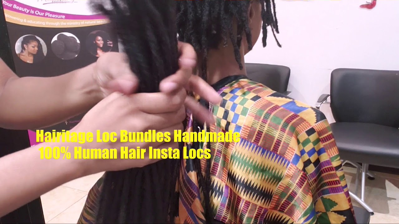 Loc Extension Removal & Replacement with Hairitage Loc Bundles