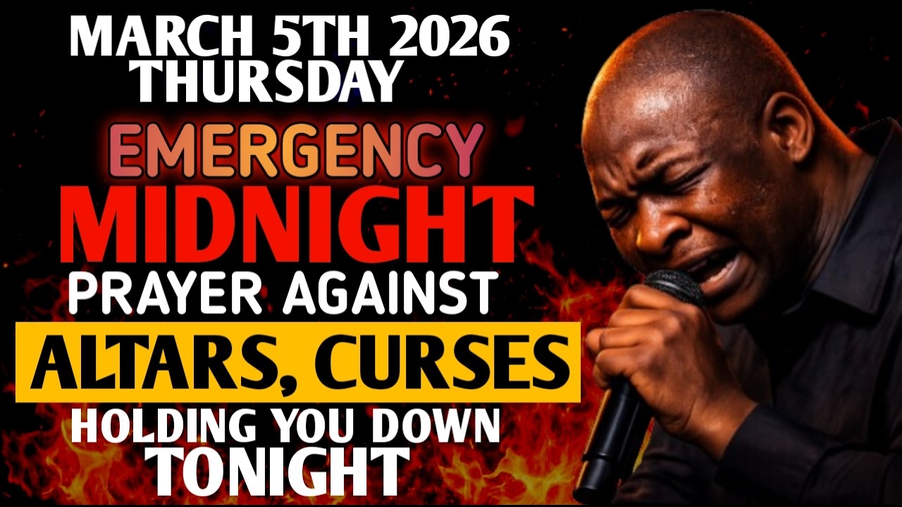 {Thursday, March 5th 2026} Destroy Altars Stagnation & Spirit of delay | Apostle Joshua Selman