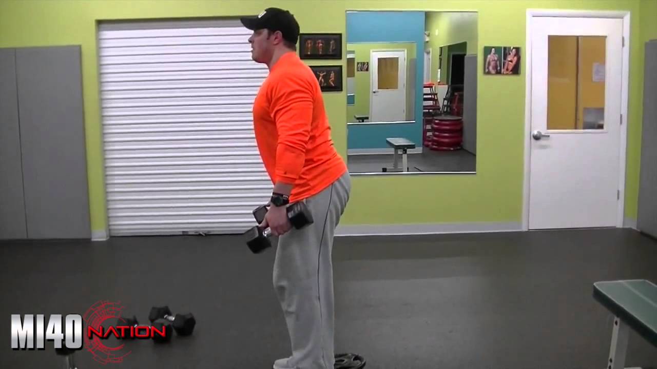 Dumbbell Squat with MI40 NOS