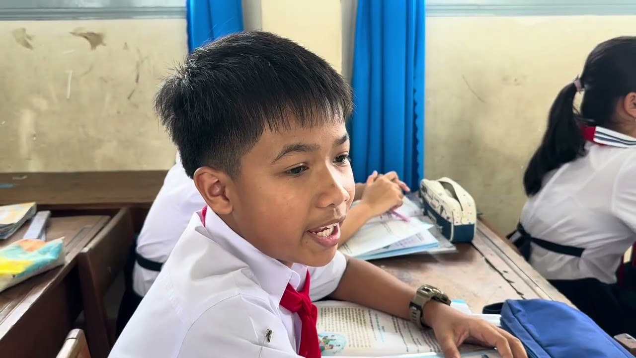 Tiết học Tiếng Việt trường Tiểu học Thị trấn Chợ Gạo