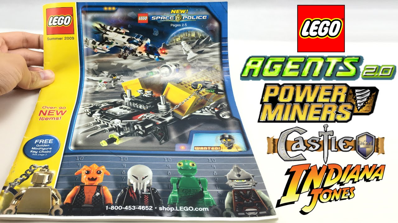 LEGO Store Catalog Summer 2009 - Nostalgia galore!