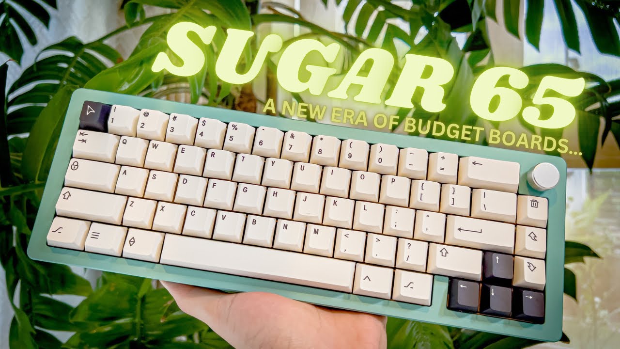 Cheapest Full Aluminum Keyboard!!💚$40 | Sugar 65 | Akko Cream Blue V3 | Build ASMR No Talking!! 🎧