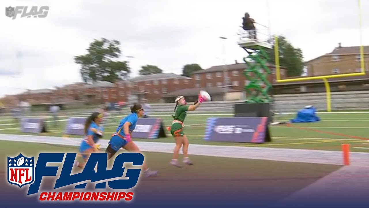 HS Girls 2025 NFL FLAG Championship Highlights - Quarterfinals