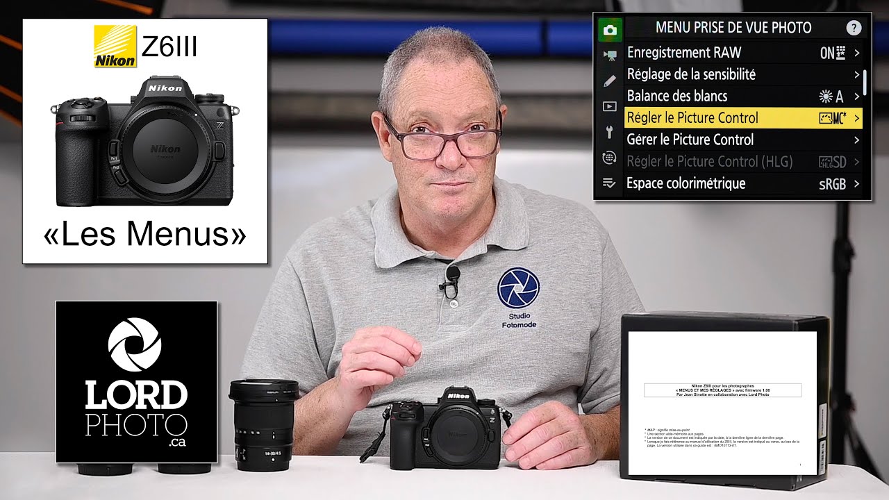 Nikon Z6III, Les Menus, 2ème capsule