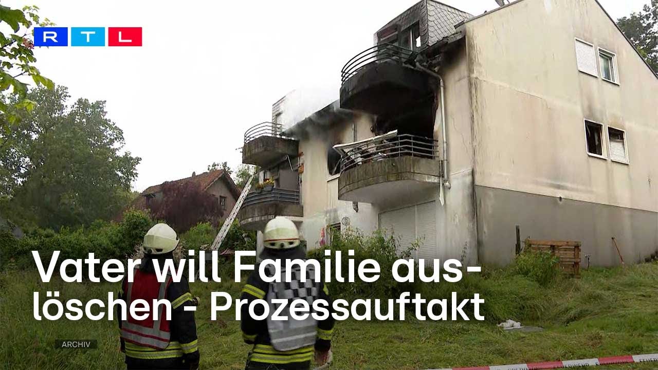 Familienvater will Ehefrau und seine Kinder töten - Prozessauftakt | RTL WEST