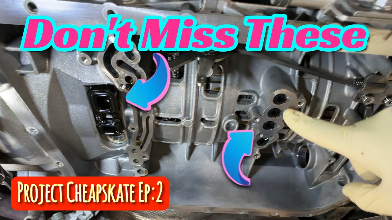 ZF 6HP Transmission Pan/Fluid + Mechatronic Seals & Sleeve Replacement