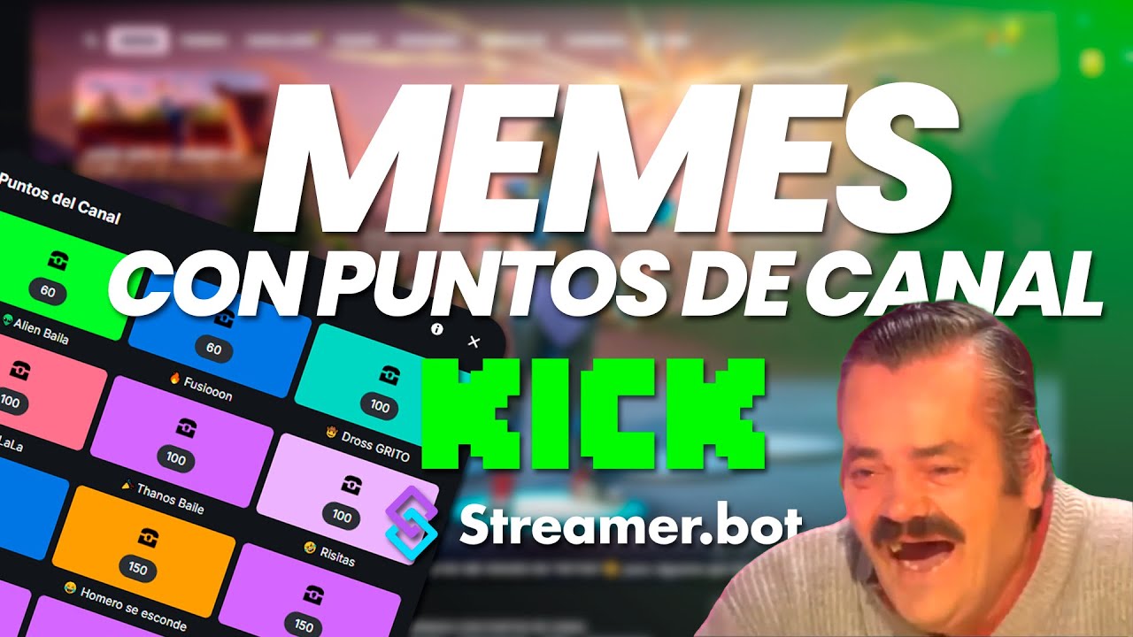 👽 Cómo Mostrar Vídeos al Canjear Puntos de Canal en Kick - Streamer Bot