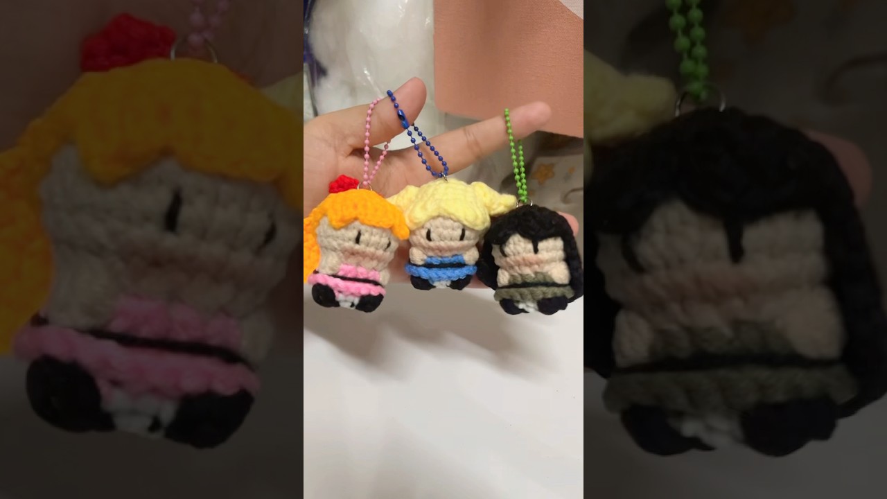 POWERPUFF GIRLS CROCHET 🧶 Tutorial From ​⁠