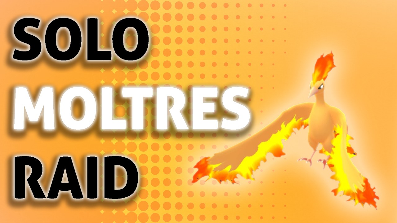 Solo Moltres in Pokemon GO! (wing attack/ancient power) - No 🗡 + WB