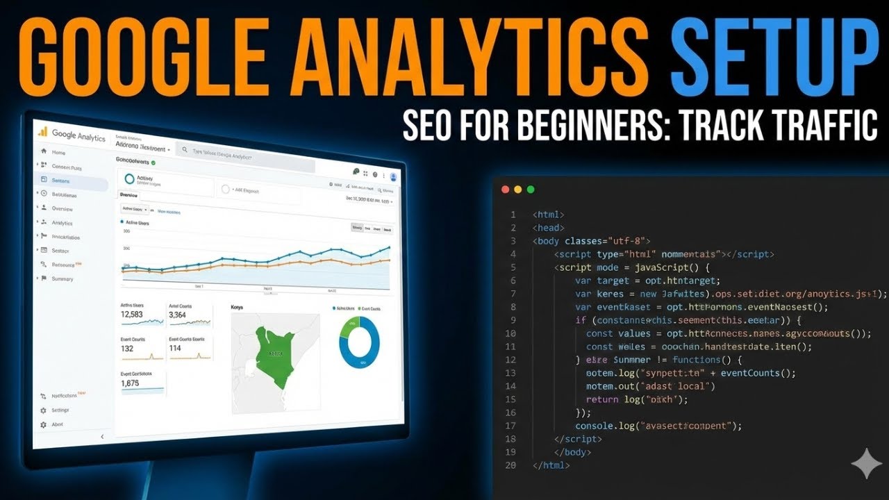 How to Set Up Google Analytics 4 GA4 on Your Website  Step by Step Tutorial