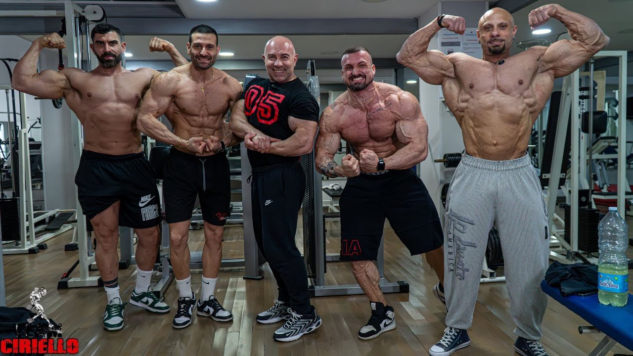 Bodybuilding Estremo: Veterani VS Nuove Promesse | Allenamento Petto & Dorso con il Coach Ciriello&rdquo;