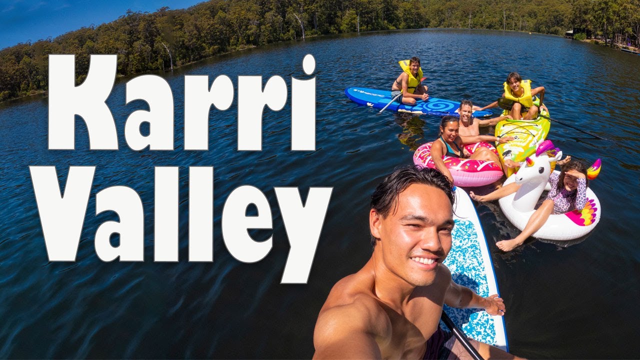 RUNNING AMOCK AT KARRI VALLEY RESORT in the South West of WA | Our first whole family adventure.