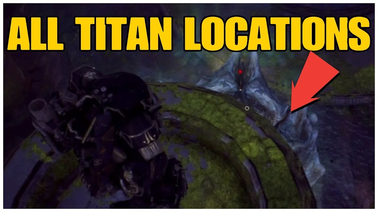 Anthem II ALL TITAN LOCATIONS!!