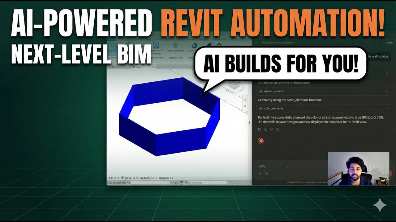 Revit + AI: Beginner-Friendly BIM Automation with Claude & MCP