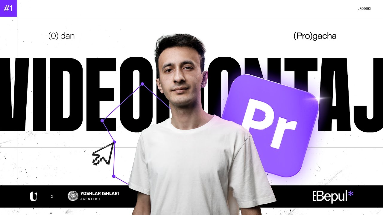 Videomontaj kursi. 100 mln prosmotr yig‘gan ustozdan o‘rganing
