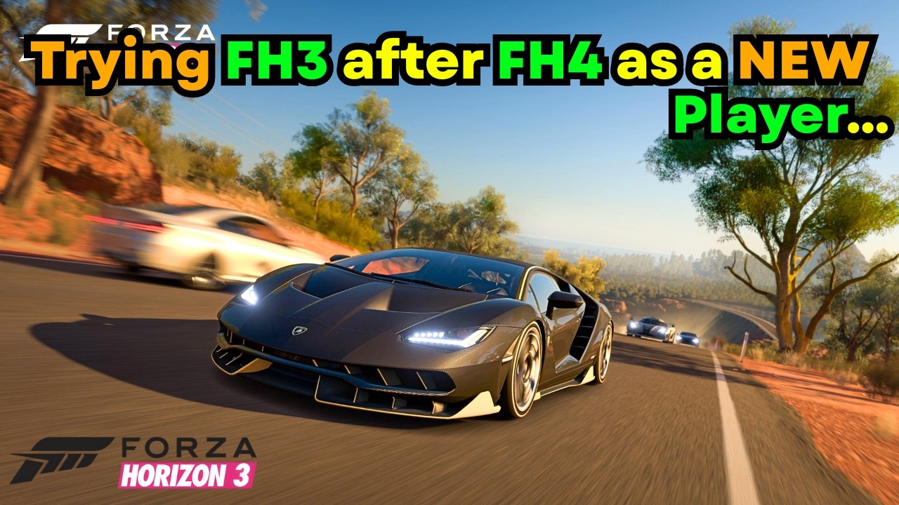 Попробую Forza Horizon 3 после FH4 в 2026 году… Теперь я понимаю, что такое ностальгия!