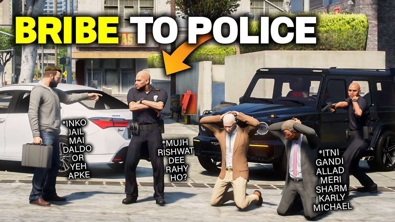 MICHAEL BRIBE TO POLICE 