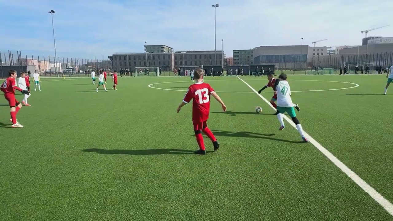 Fussbal talente Freiham U13 - TSV Milbertshofen U13 1-1 (2 Hälfte)