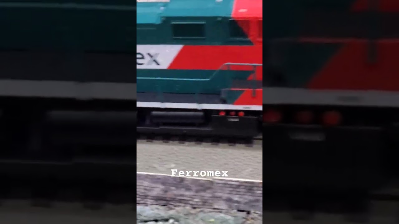 Rojo navide&ntilde;o 2024 #trenes #ferromex #metro