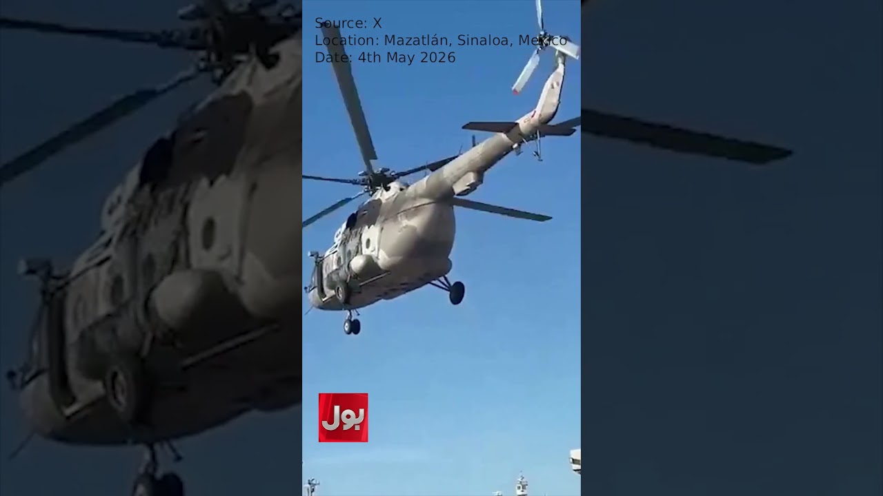 Mexican Navy Helicopter Crashes After Takeoff