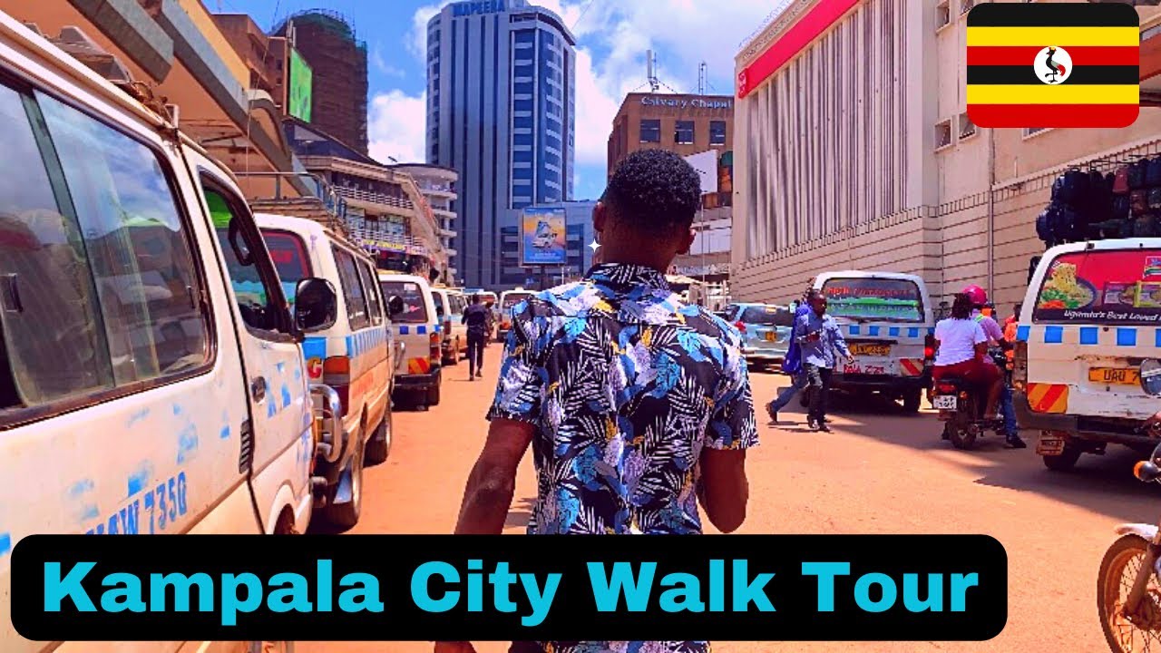 Kampala City Walk Tour 2023-Uptown streets/Walk Video viral🇺🇬@ HarrietAnabo