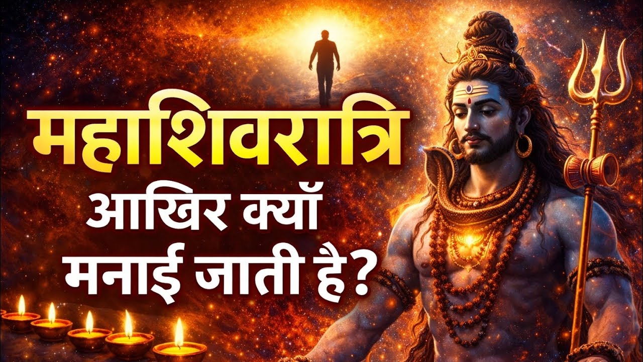 🥰 🥰 महाशिवरात्रि क्यों मनाई जाती है? | शिव, योग और चेतना का गूढ़ रहस्य❤️