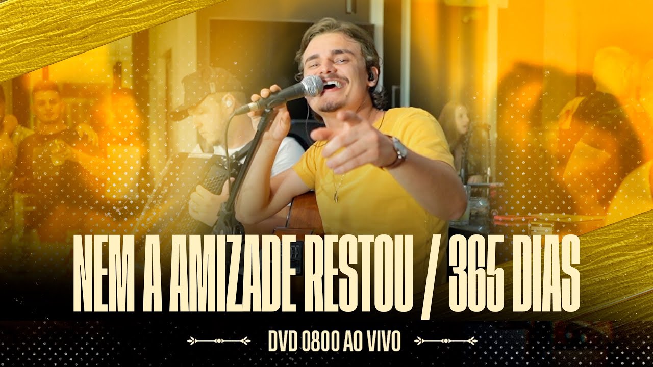 Julio Padovani - Nem a Amizade Restou / 365 Dias - DVD 0800 (Ao Vivo)