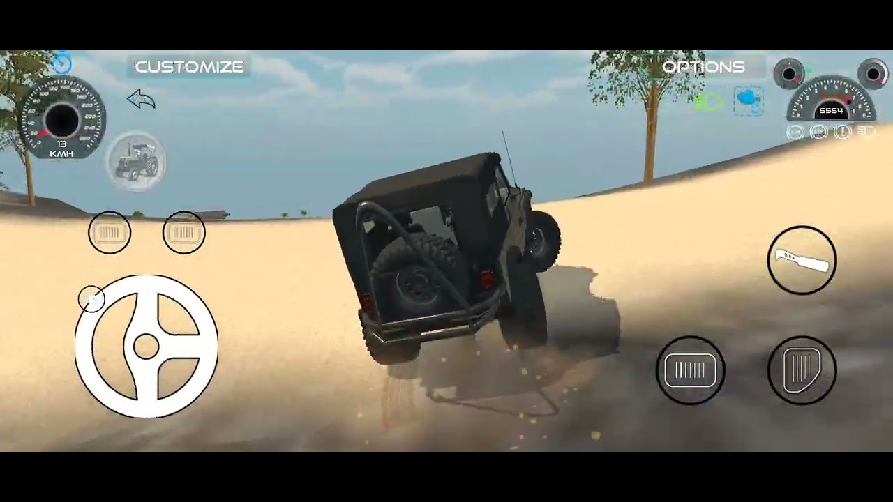 Jeep Driving Game Indian Vehicle Simulator Game 3d Android Gameplay Video 