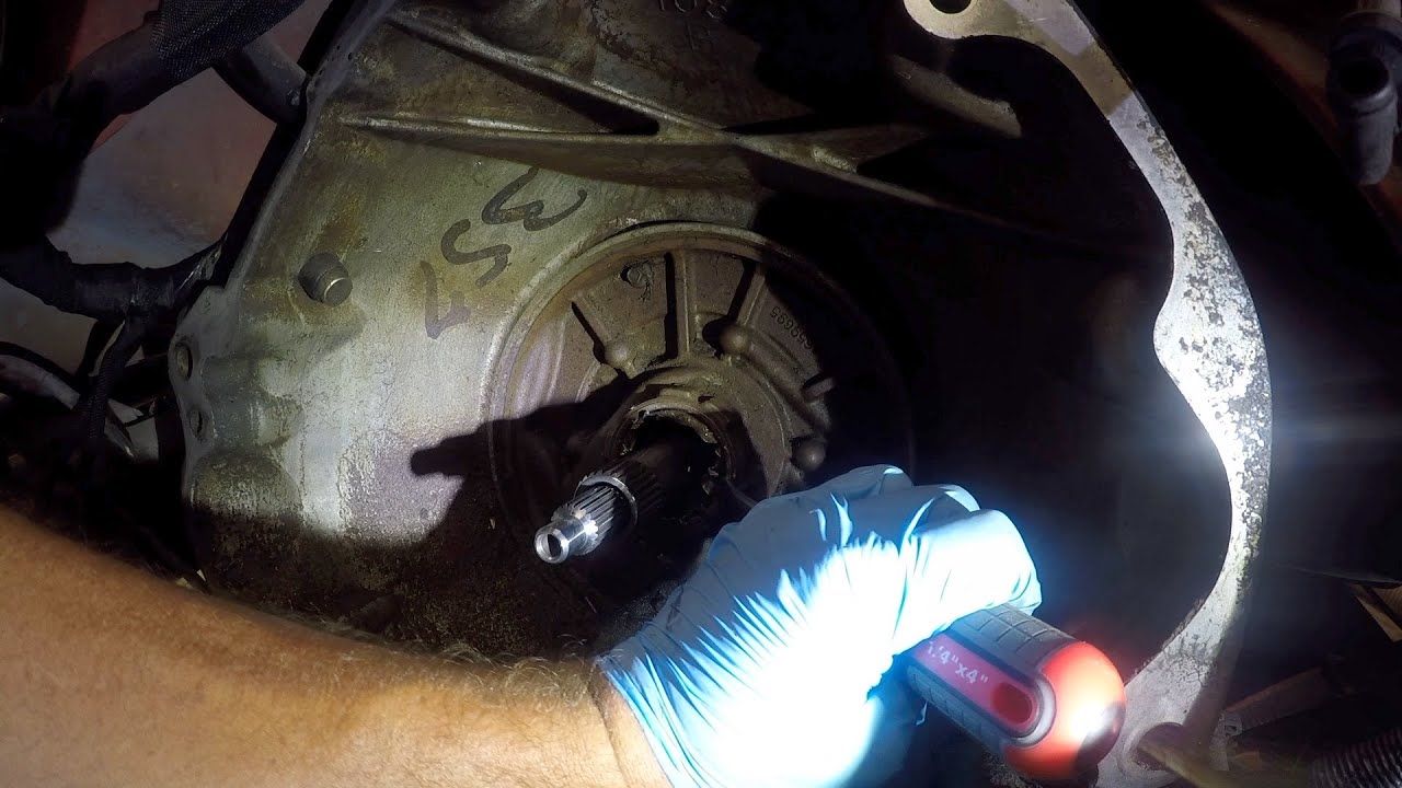 Jeep TJ Build - Jeep 55 - Replacing the 42RLE transmission input seal