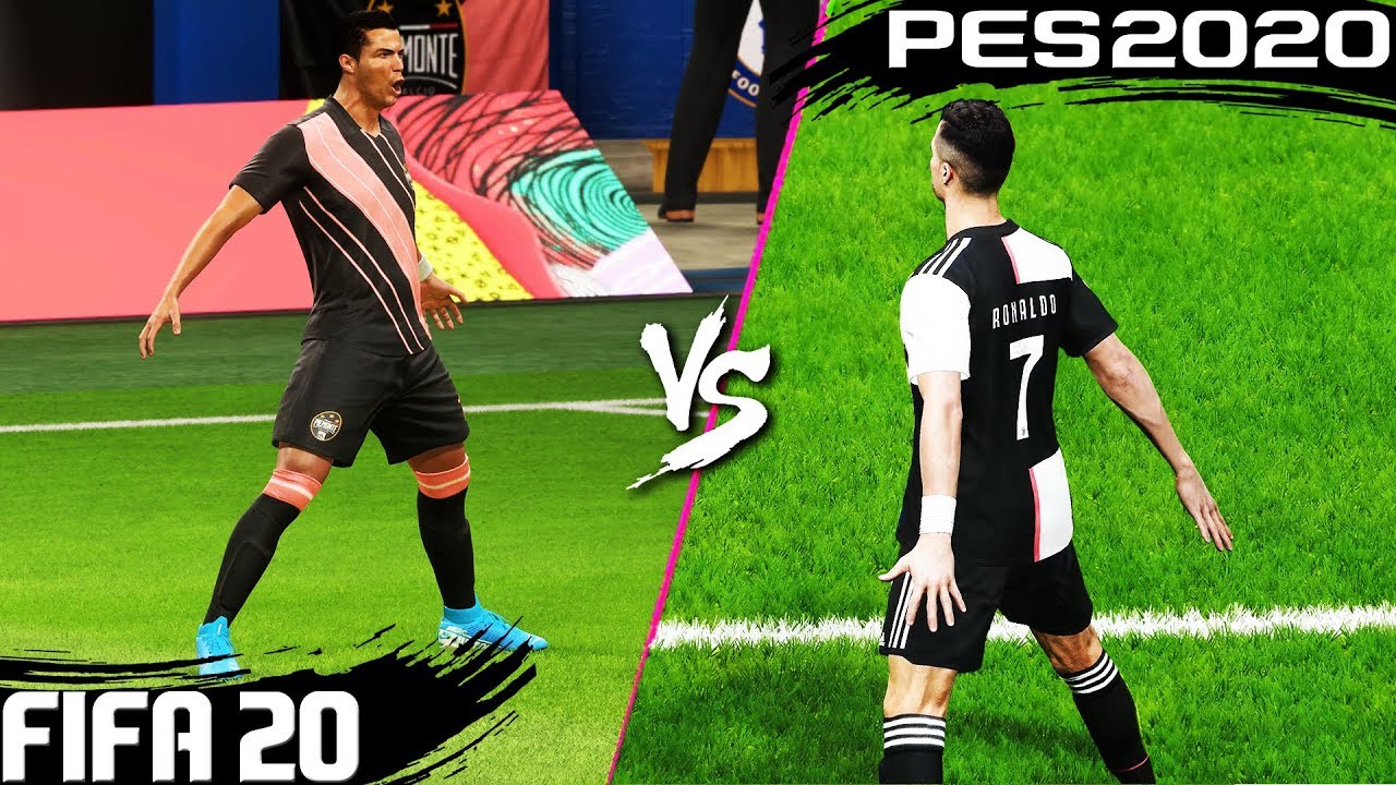 FIFA 20 vs. PES 2020: Celebrations | 4K