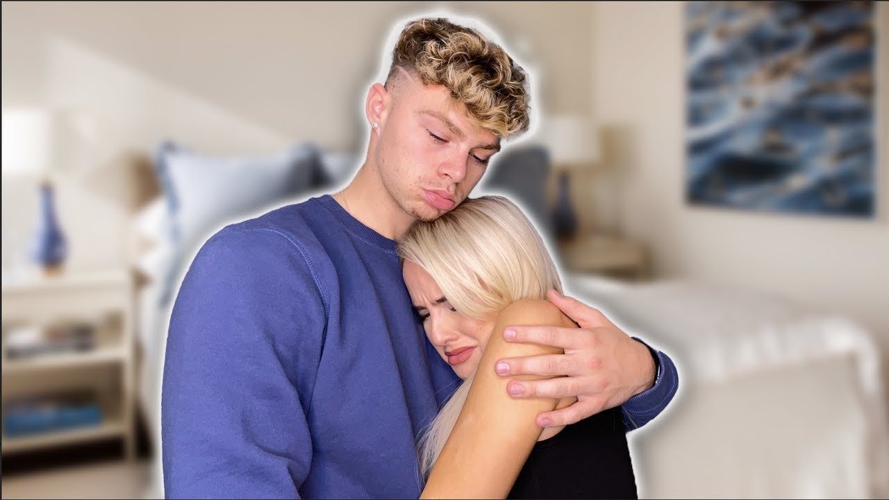 *BREAKING UP WITH MY GIRLFRIEND PRANK* (she gets mad)