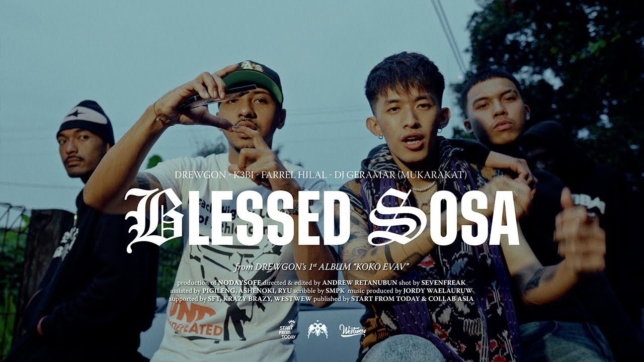 Drewgon ft. K3BI, Farrel Hilal, DJ Geramar - BLESSED SOSA (Official Music Video)