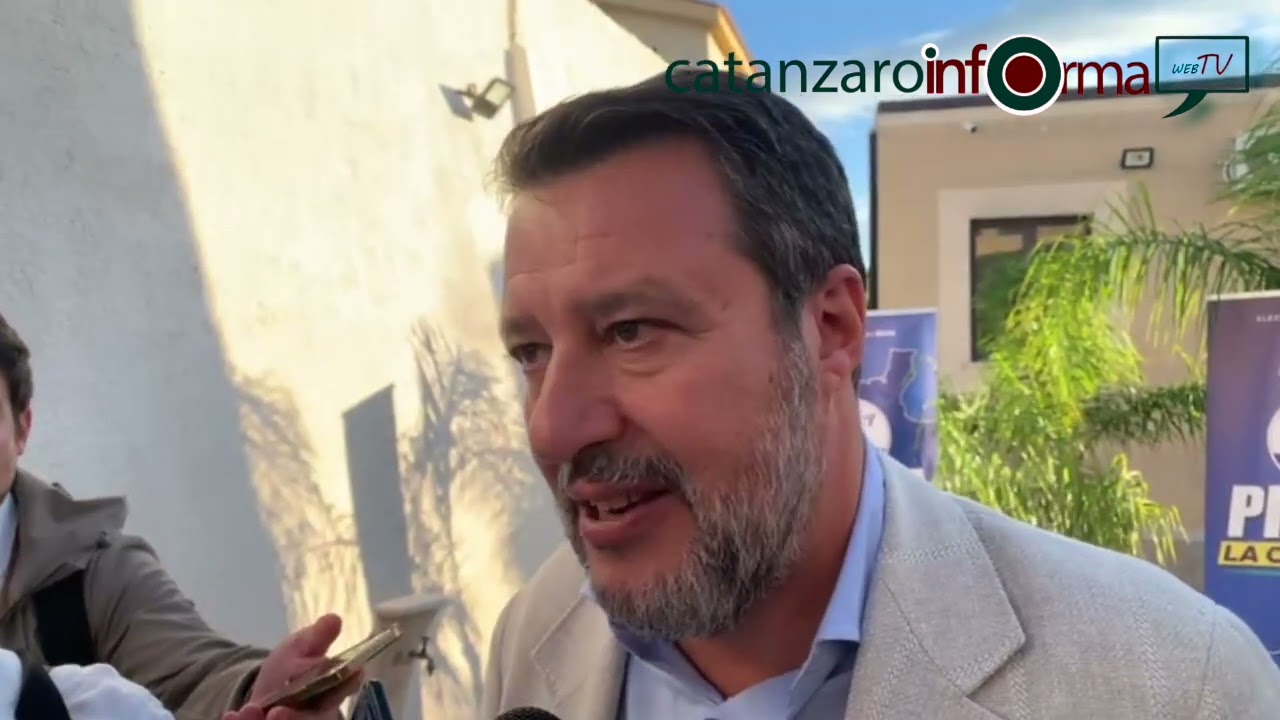 Salvini a Sellia Marina