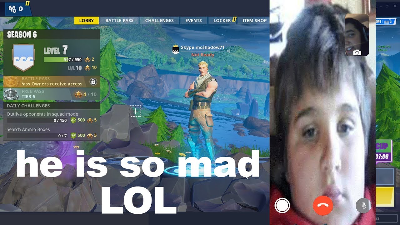 I FACETIMED kids after I killed them in Fortnite..