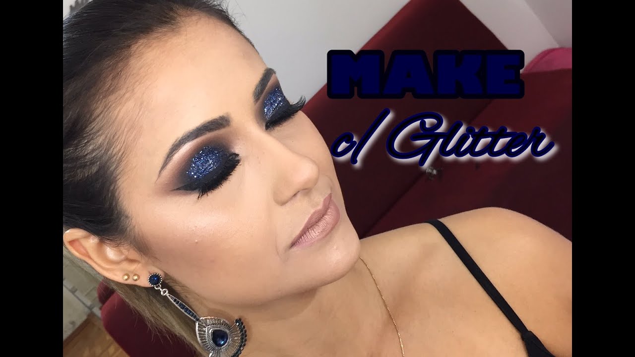Maquiagem com Glitter