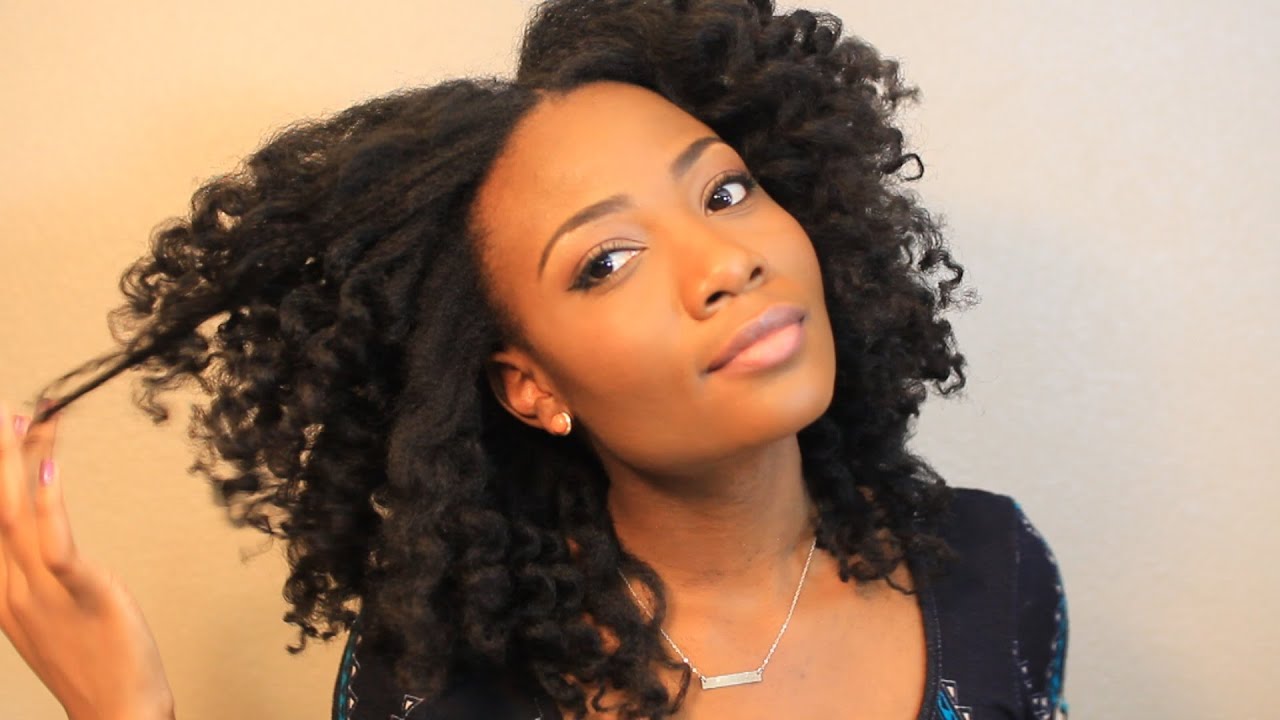 Two Strand Twist N Curl Tutorial | UnearthedAmber