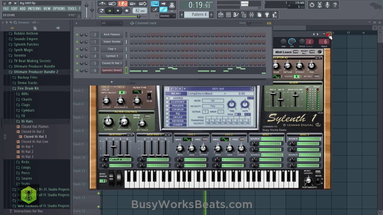 Big K.R.I.T. Tutorial in FL Studio 12