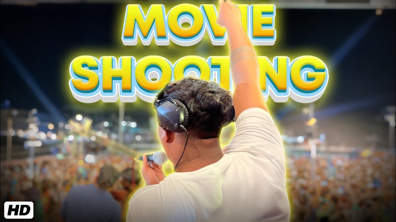 🎬Movie Shooting Show With DJ Akash Phaltan & Actress Ayesha Khan - Crowd Control