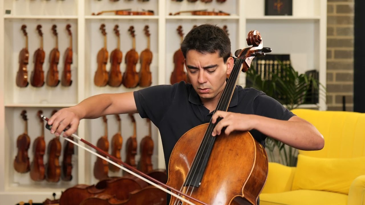 Ruggeri Model Cello by Douglas MacArthur, Scotland