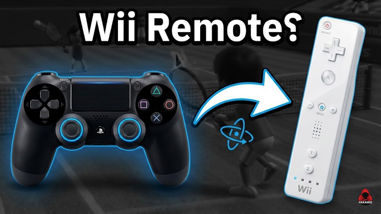حولت يد PS4 إلى Wii Remote حقيقي على Dolphin (جيرسكوب يعمل)