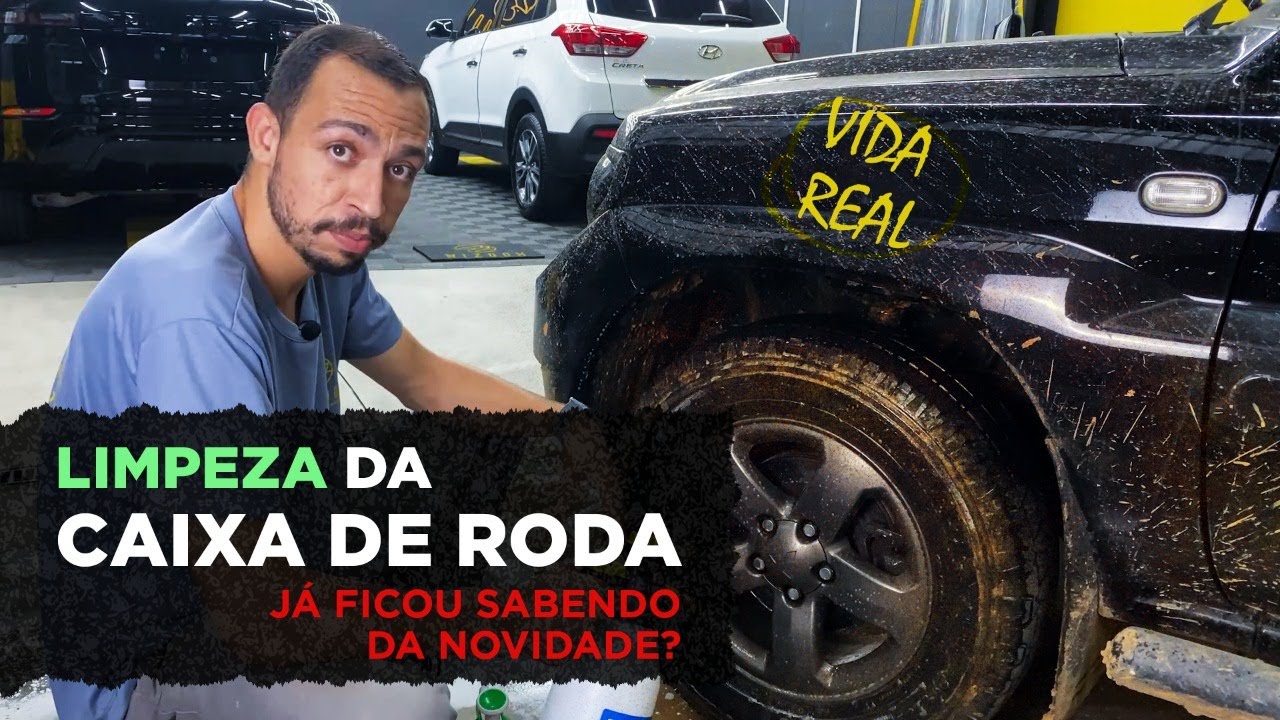 COMO LAVAR CAIXA DE RODAS COM MUITA TERRA SEM ESFREGAR?