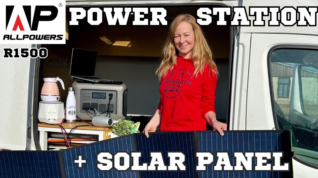 MINDEN, AMIRE SZÜKSÉGED LEHET! // ALLPOWERS R1500 POWER STATION, SOLAR PANEL // Lakóautó áramellátás