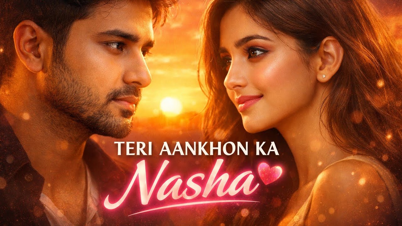 Teri Aankhon Ka Nasha ❤️ | Romantic Hindi Song 2026 | English Rap | AI Song