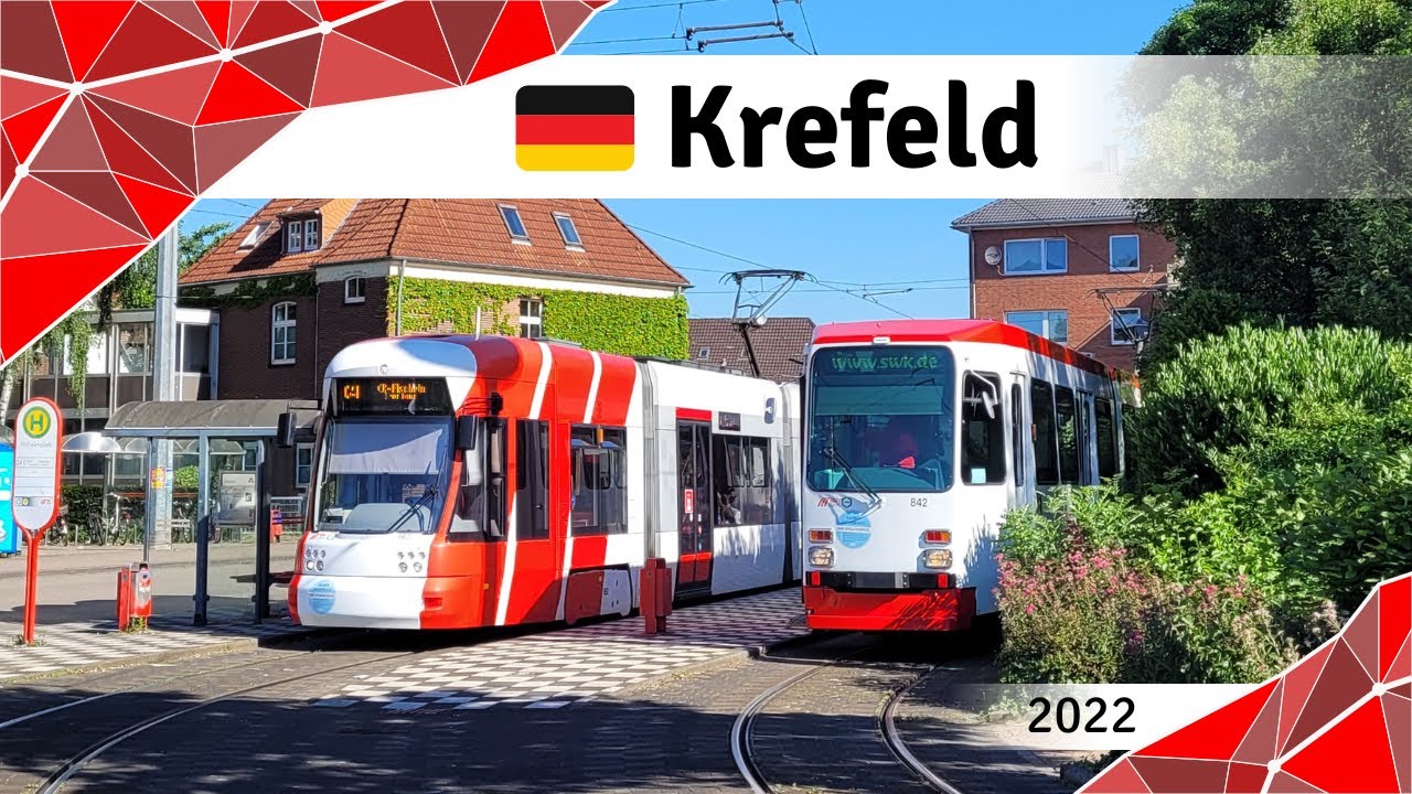 Trams in Krefeld: Urban transport in the city of silk (2022)