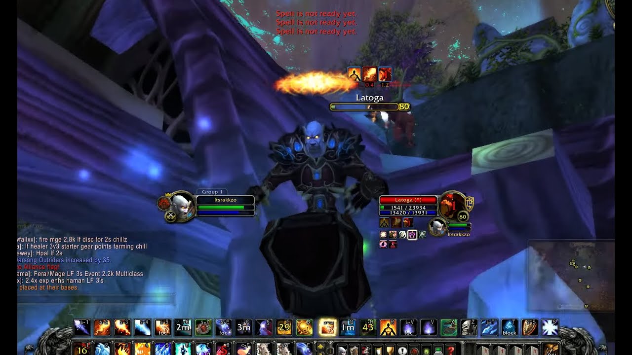Rakzo Full BG Fire Mage WotLK PVP (0 Deaths)