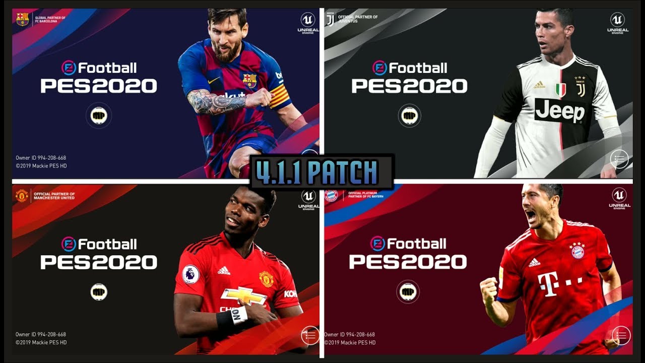 PES 20 MOBILE OBB PATCH | NEW STARTSCREEN &bull; BACKGROUND &bull; KITS |