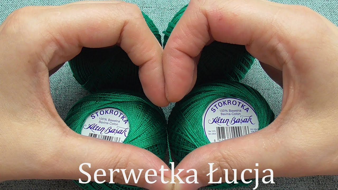 Robótka z Aurelią - Serwetka Łucja - Szydełko - Okrążenie 1-11 [Odcinek 1]
