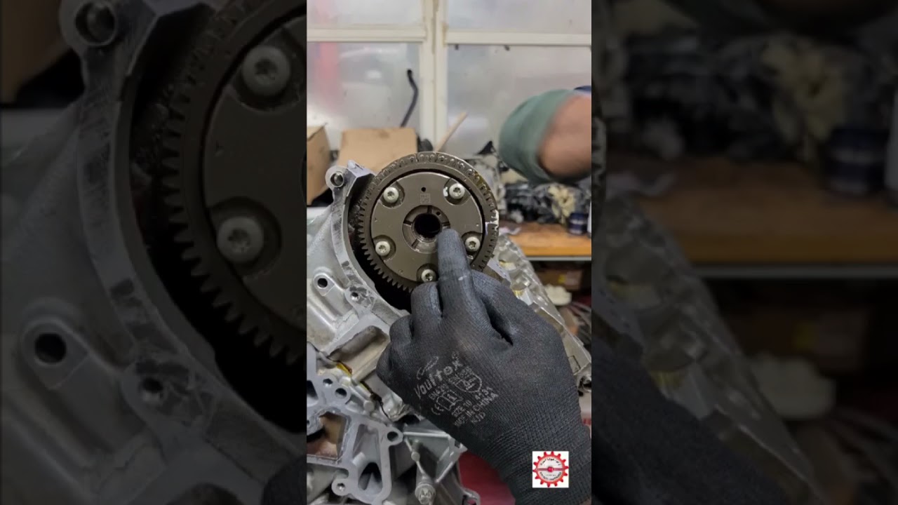 #مرسيدس #بنز  طريقة عمل افرهول محرك مع ضبط جنزير تايمن على التوقيت الصحيح